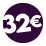 Prezzi tondi: 32€